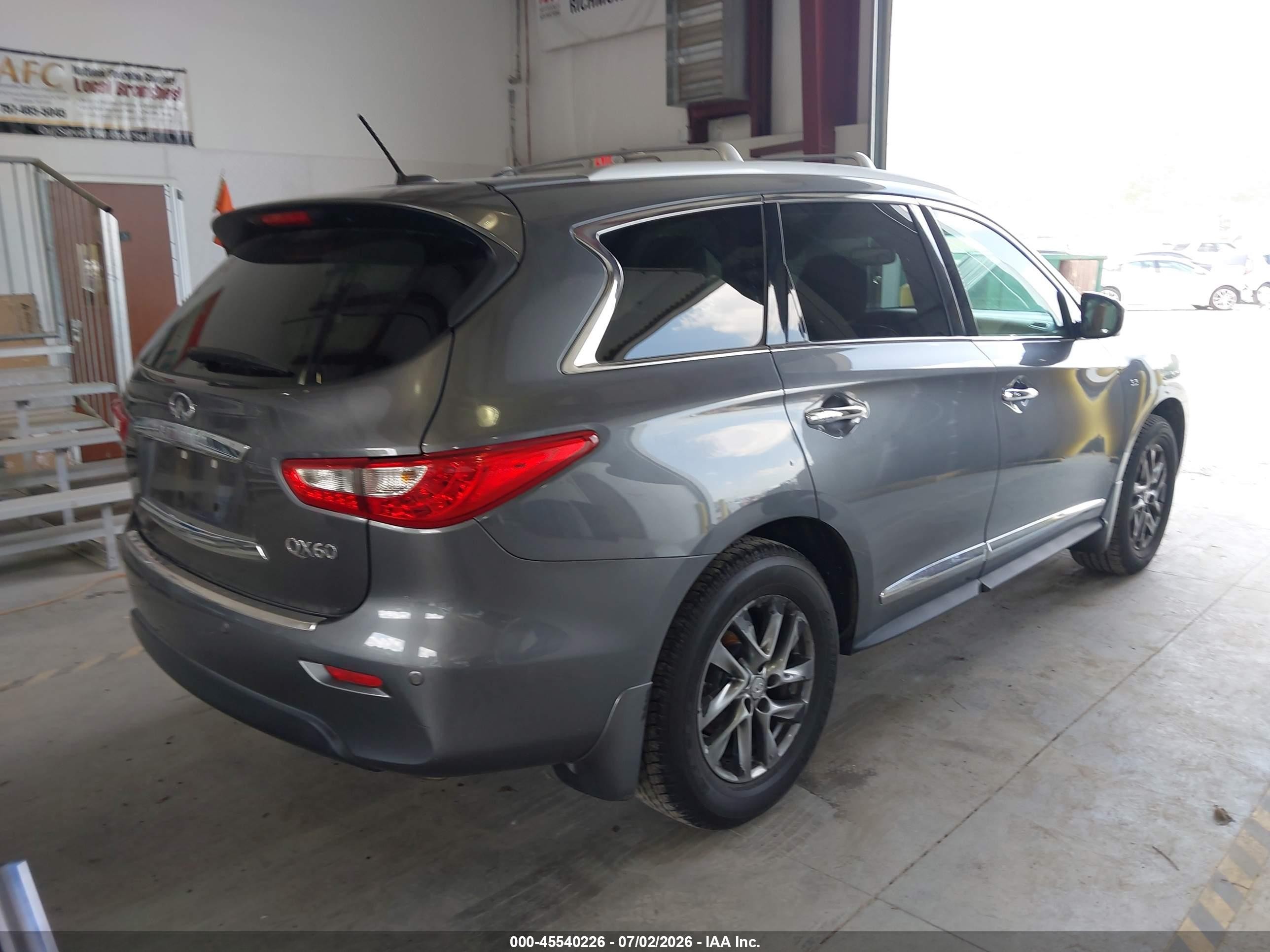 2015 Infiniti Qx60   Серый vin: 5N1AL0MM6FC504757