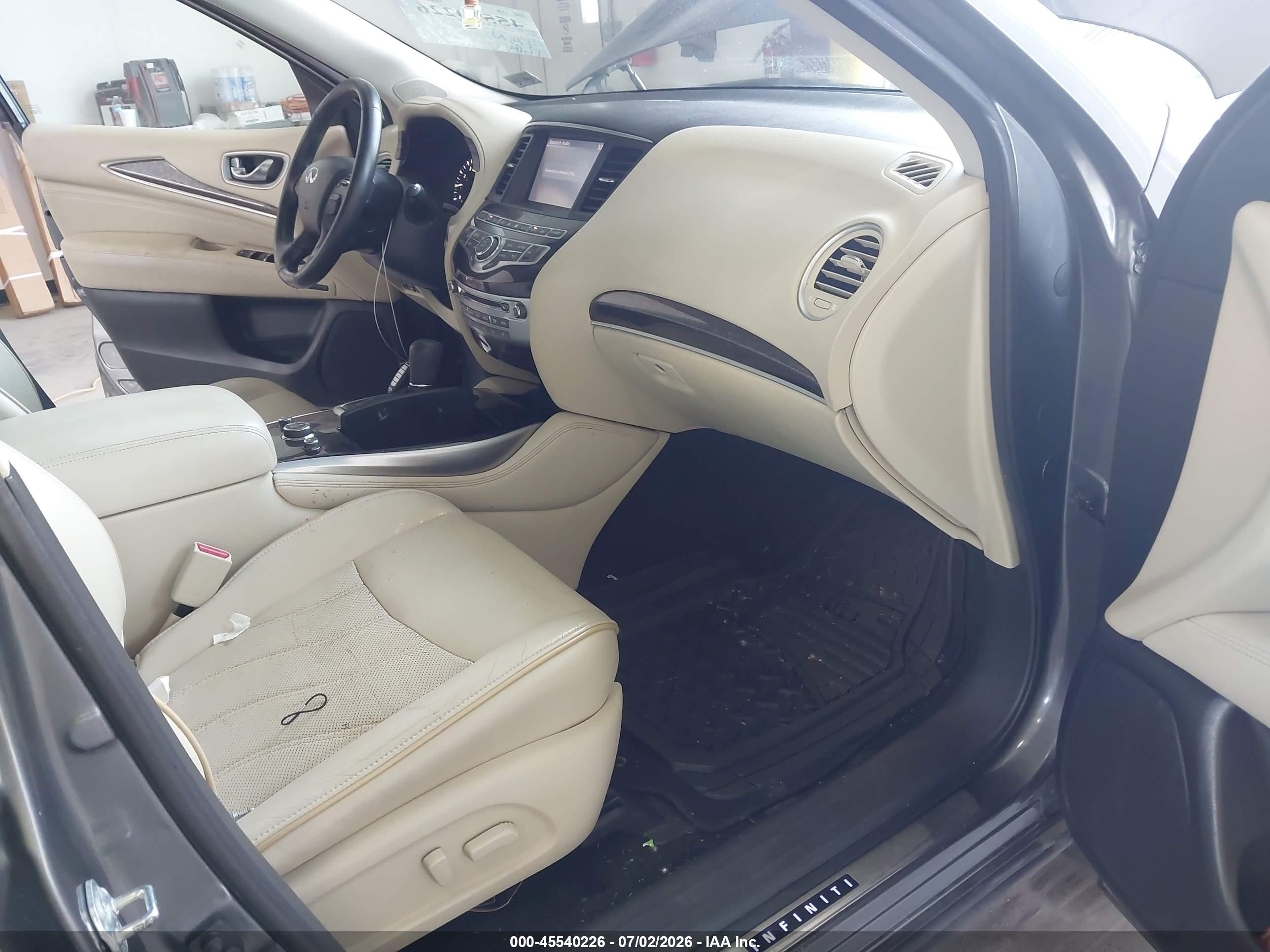 2015 Infiniti Qx60   Серый vin: 5N1AL0MM6FC504757
