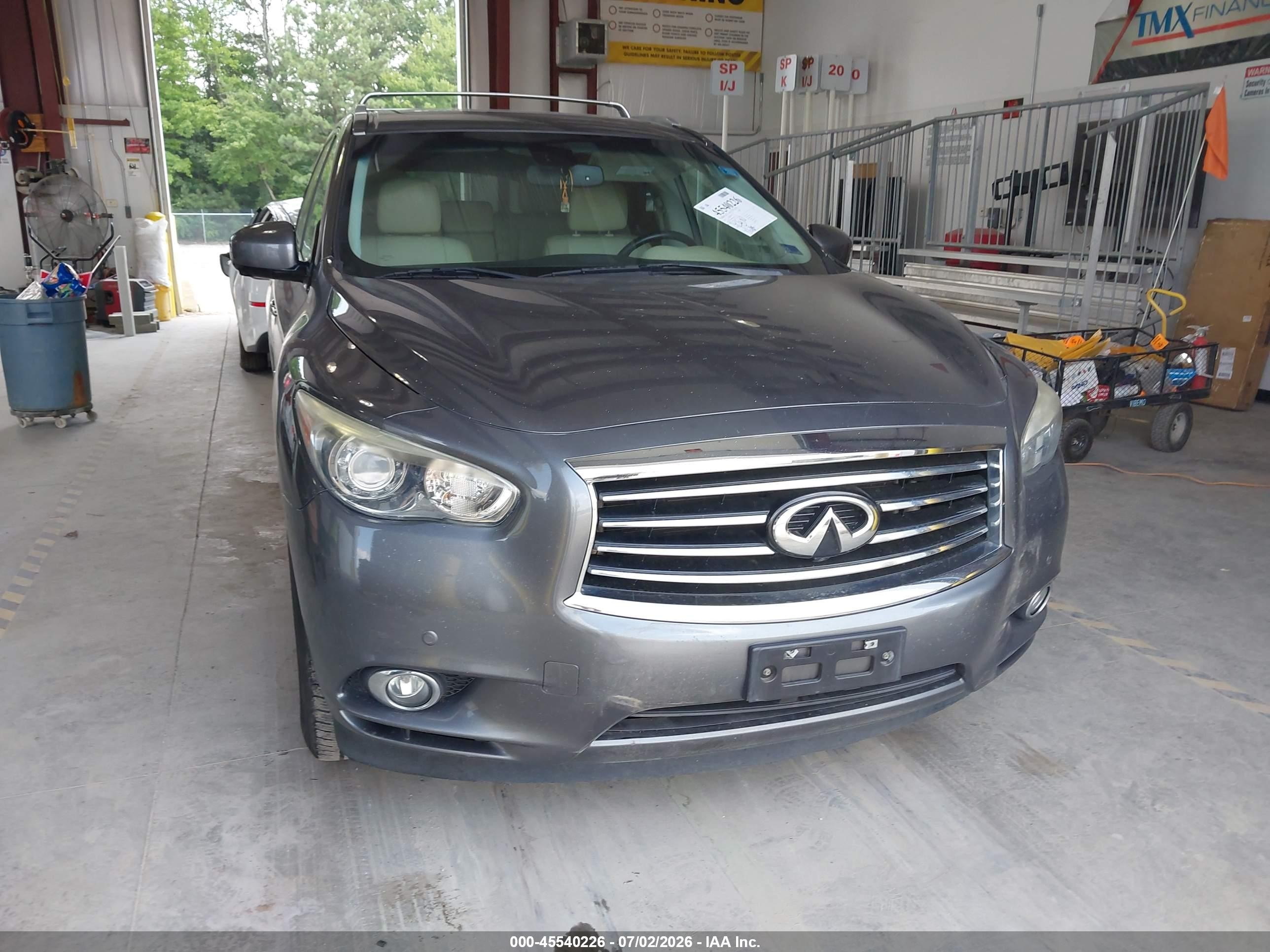 2015 Infiniti Qx60   Серый vin: 5N1AL0MM6FC504757