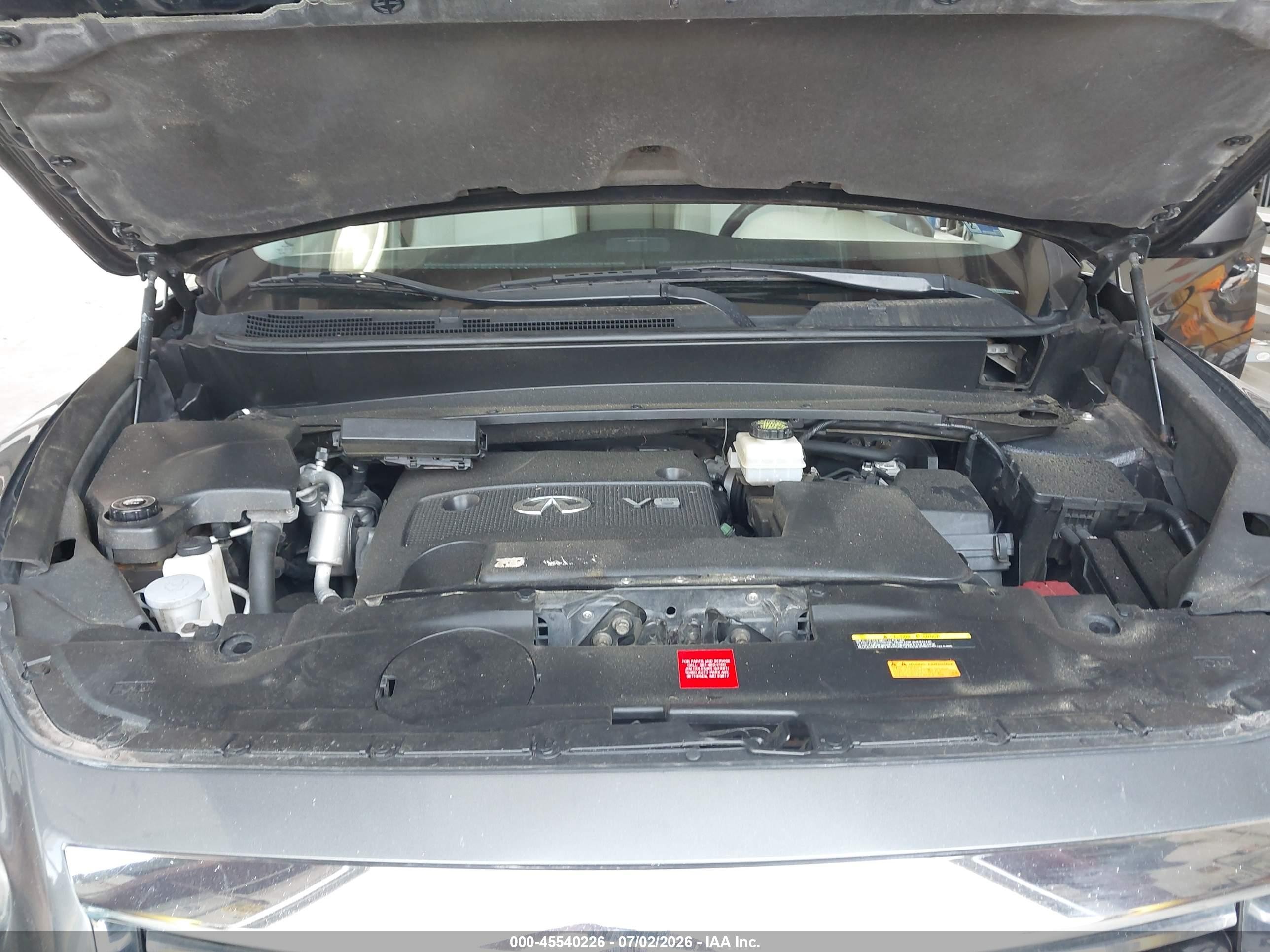 2015 Infiniti Qx60   Серый vin: 5N1AL0MM6FC504757