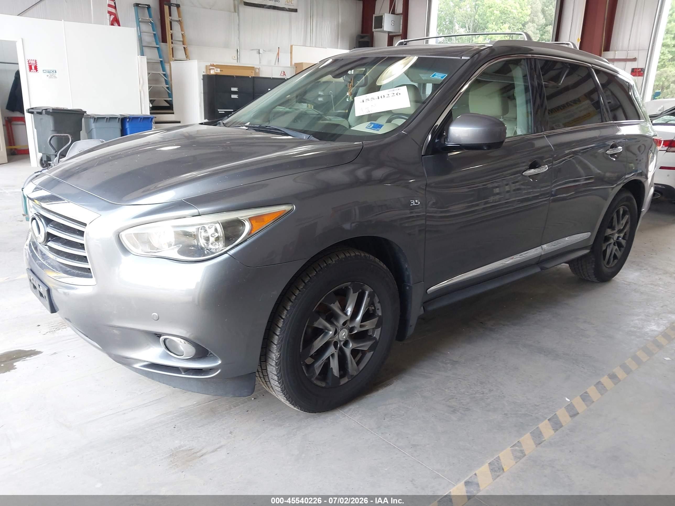 2015 Infiniti Qx60   Серый vin: 5N1AL0MM6FC504757