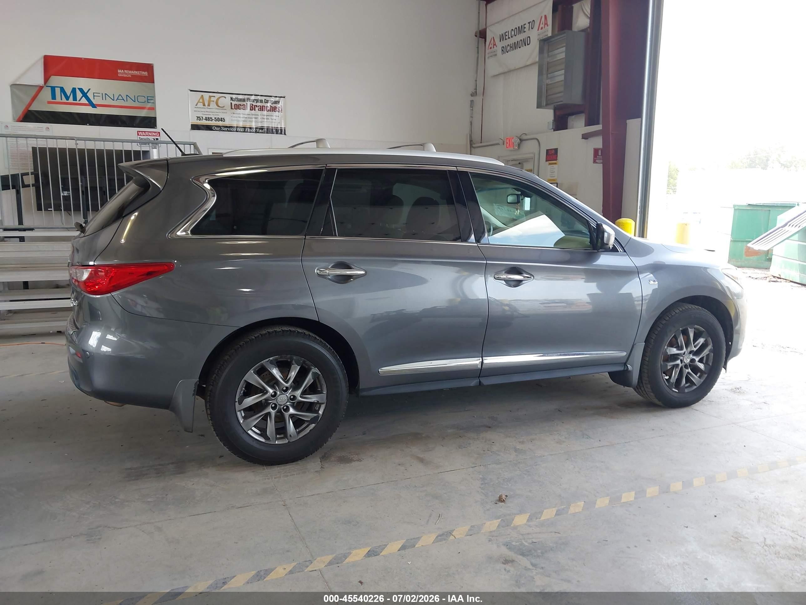 2015 Infiniti Qx60   Серый vin: 5N1AL0MM6FC504757