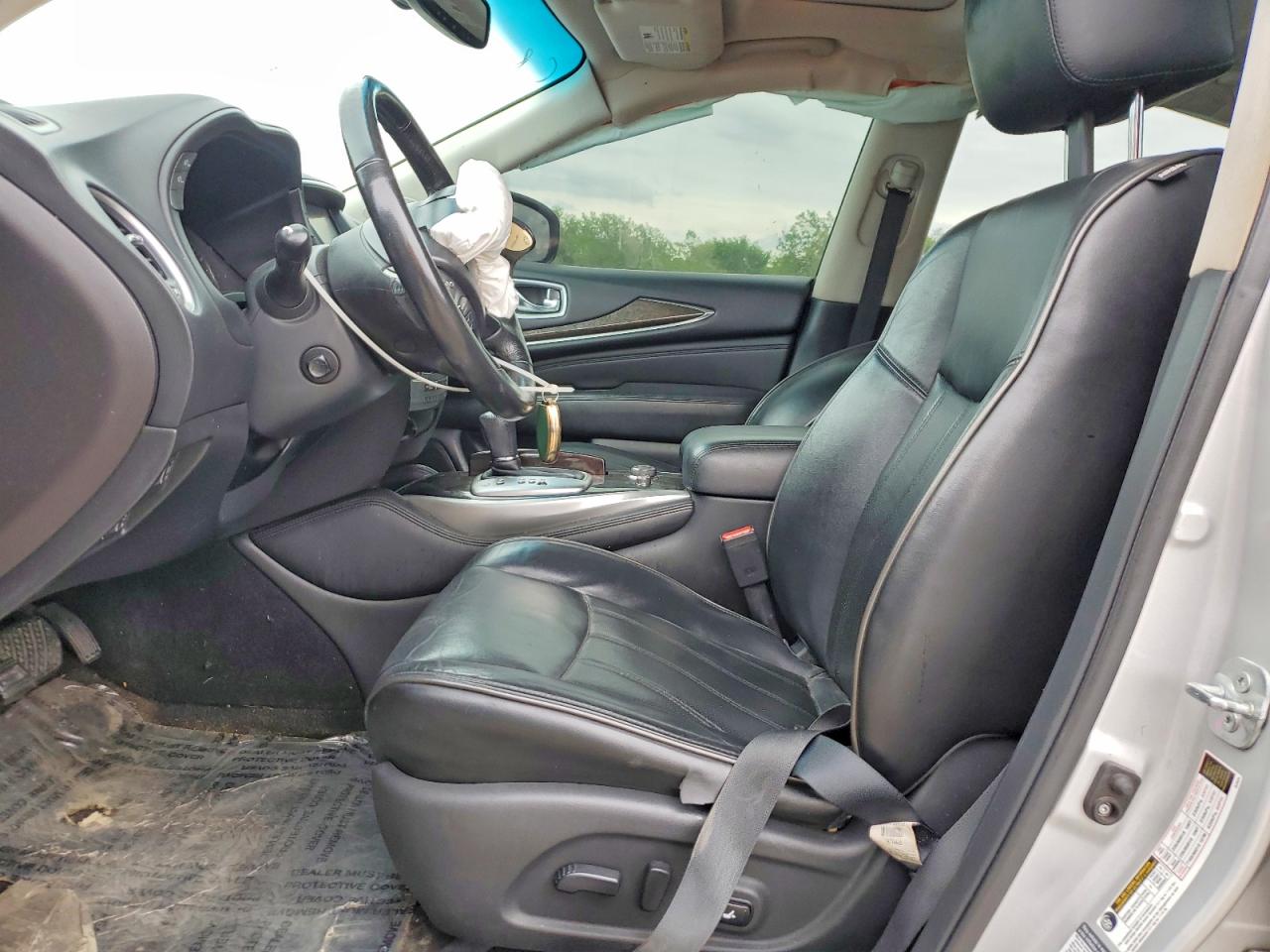 2015 Infiniti Qx60 Base Silver vin: 5N1AL0MM6FC508081