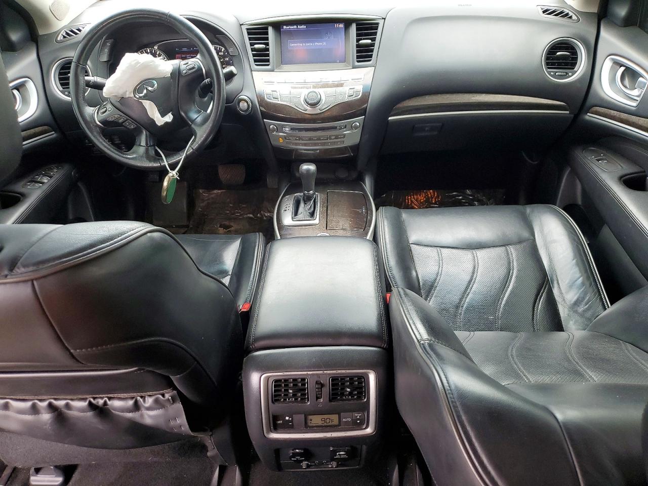 2015 Infiniti Qx60 Base Silver vin: 5N1AL0MM6FC508081
