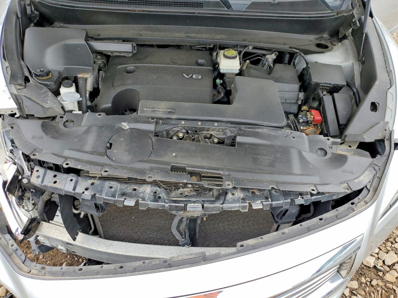 2015 Infiniti Qx60 Base Silver vin: 5N1AL0MM6FC508081