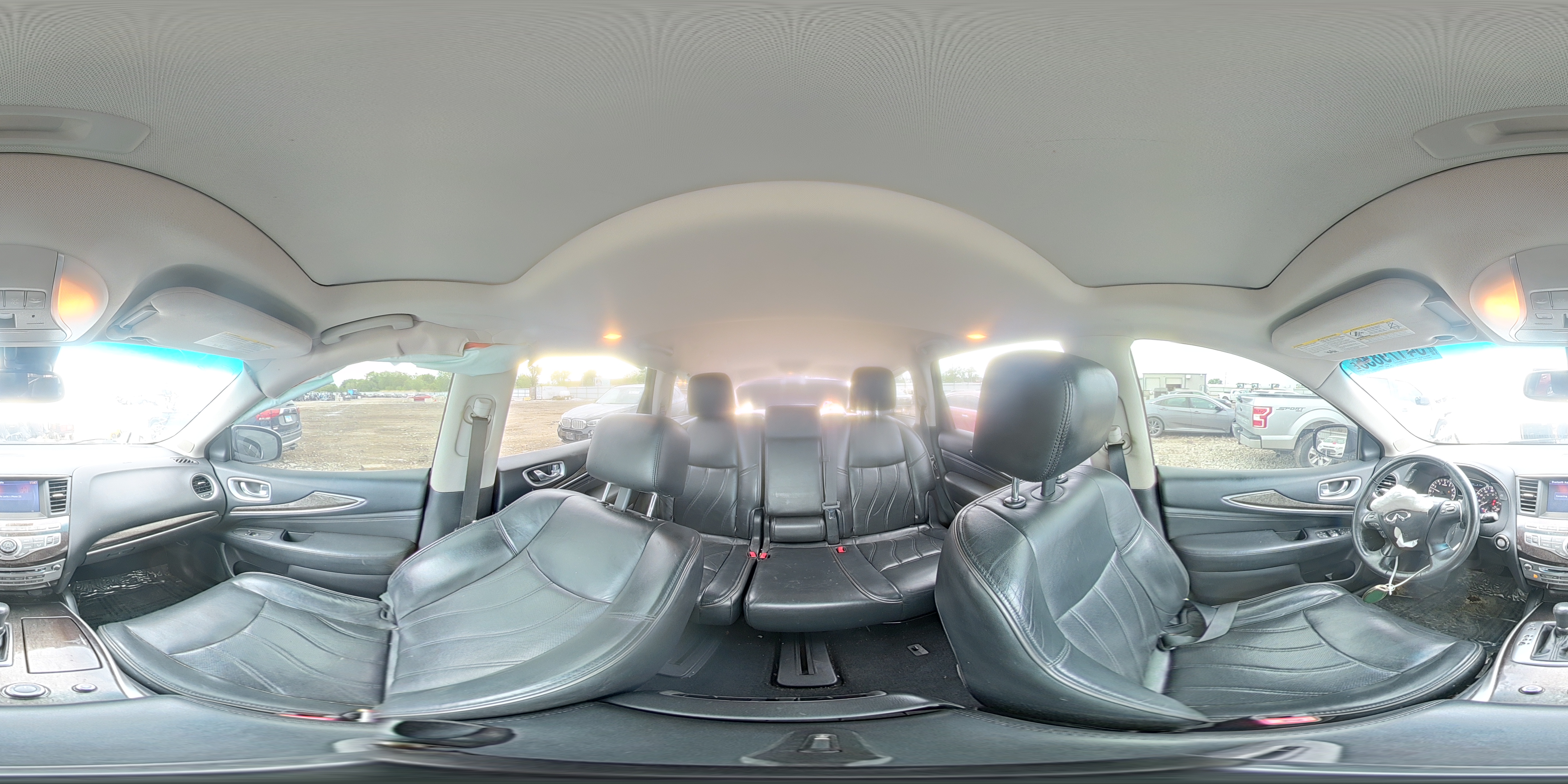 2015 Infiniti Qx60 Base Silver vin: 5N1AL0MM6FC508081