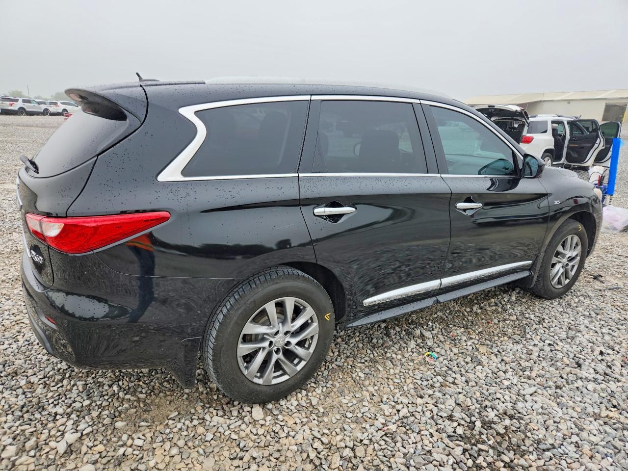 2015 Infiniti Qx60 Base Black vin: 5N1AL0MM6FC509411
