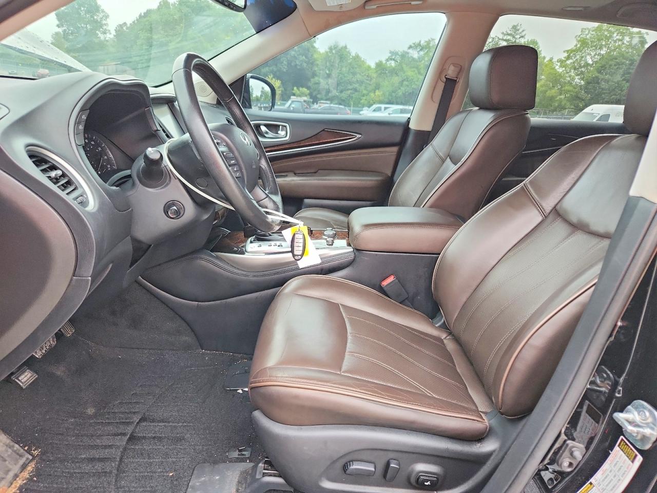 2015 Infiniti Qx60 Base Black vin: 5N1AL0MM6FC509411