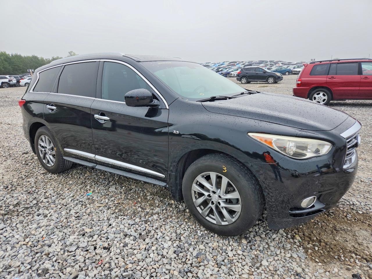 2015 Infiniti Qx60 Base Black vin: 5N1AL0MM6FC509411