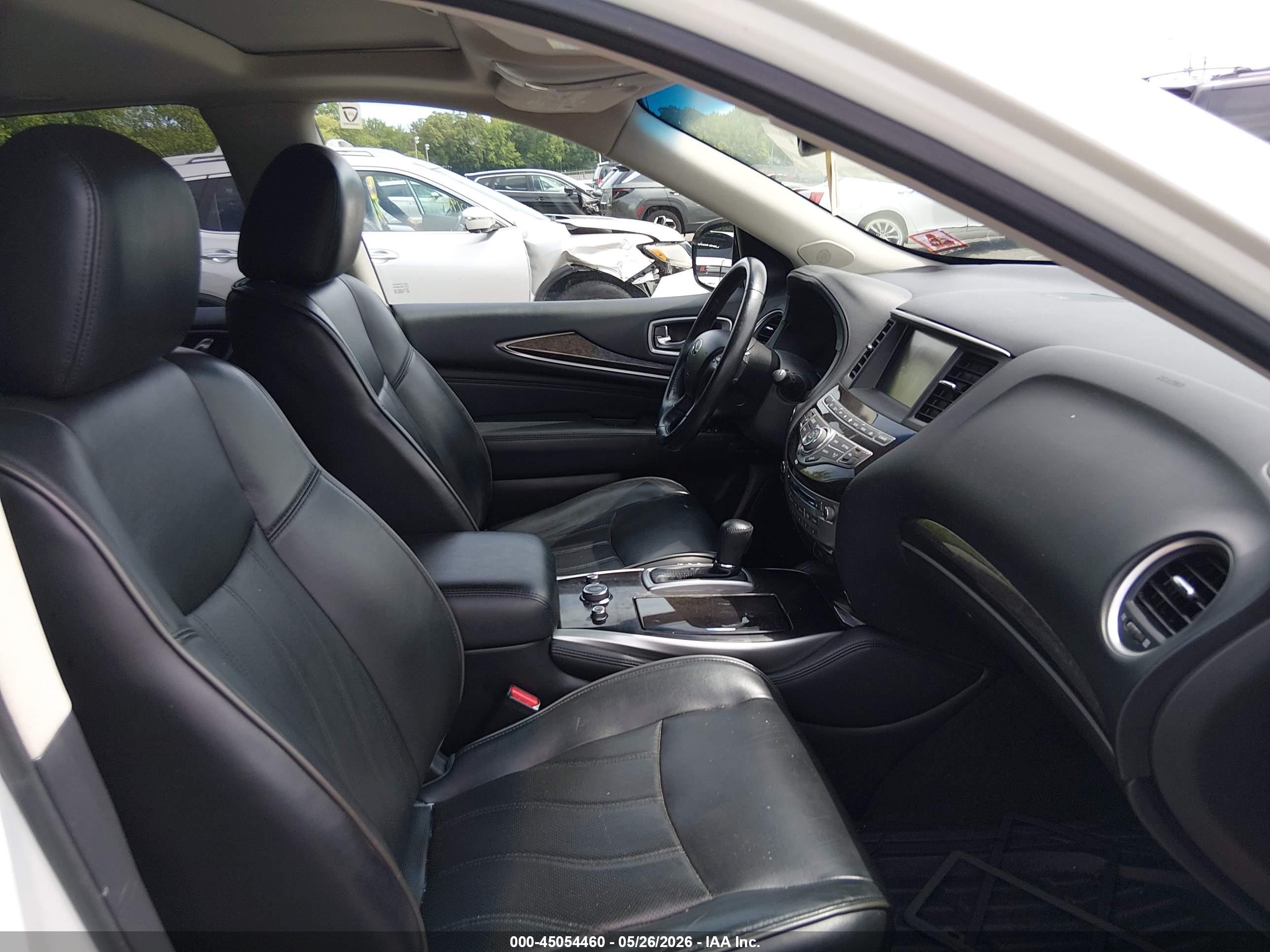 2015 Infiniti Qx60   White vin: 5N1AL0MM6FC512521