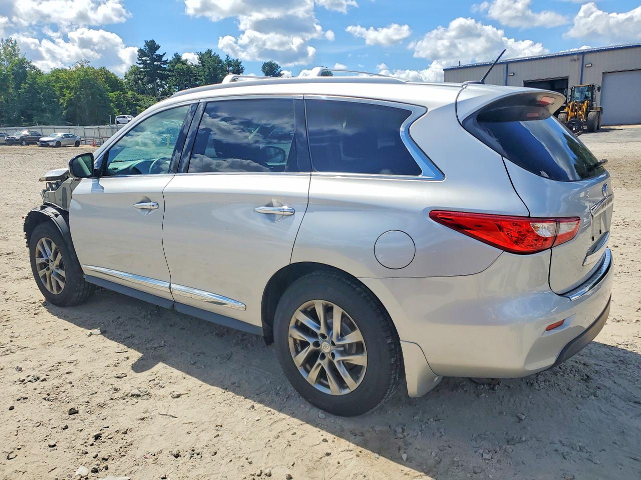 2015 Infiniti Qx60 Base Silver vin: 5N1AL0MM6FC516293