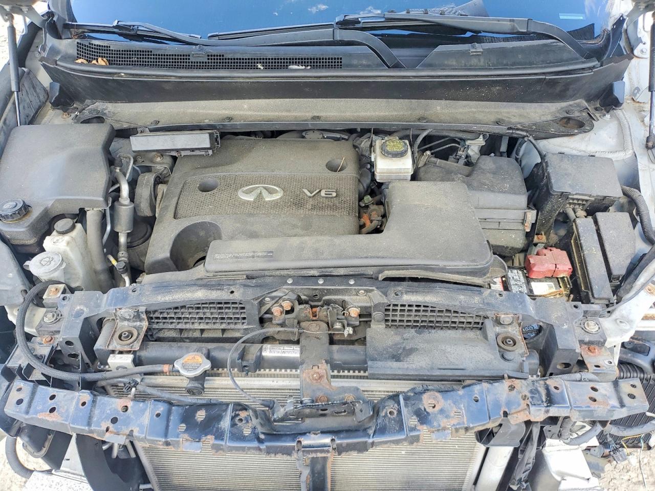 2015 Infiniti Qx60 Base Silver vin: 5N1AL0MM6FC516293