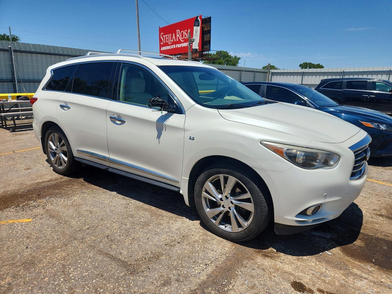 2015 Infiniti Qx60 Base White vin: 5N1AL0MM6FC516813