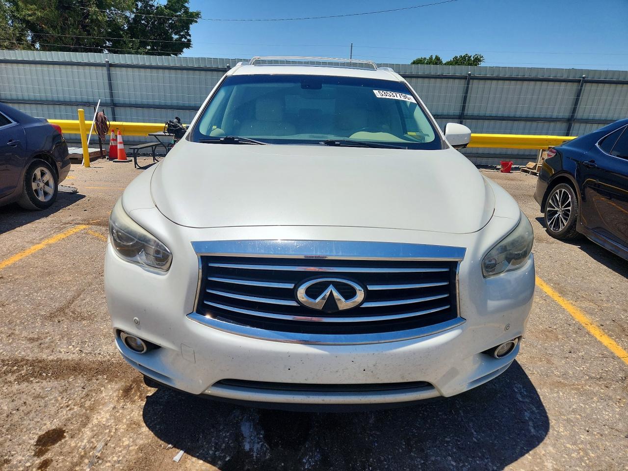 2015 Infiniti Qx60 Base White vin: 5N1AL0MM6FC516813