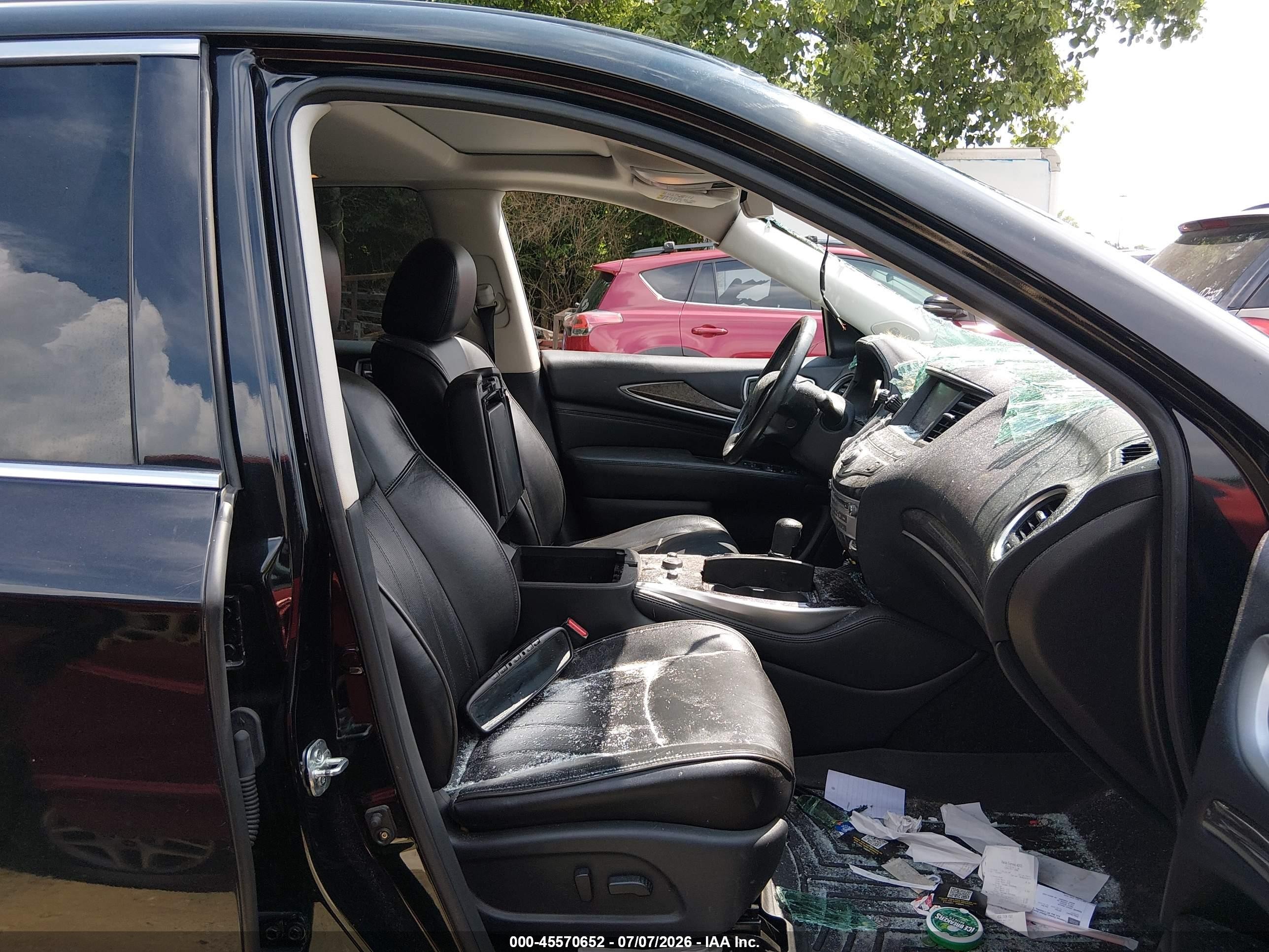 2015 Infiniti Qx60   Black vin: 5N1AL0MM6FC518545