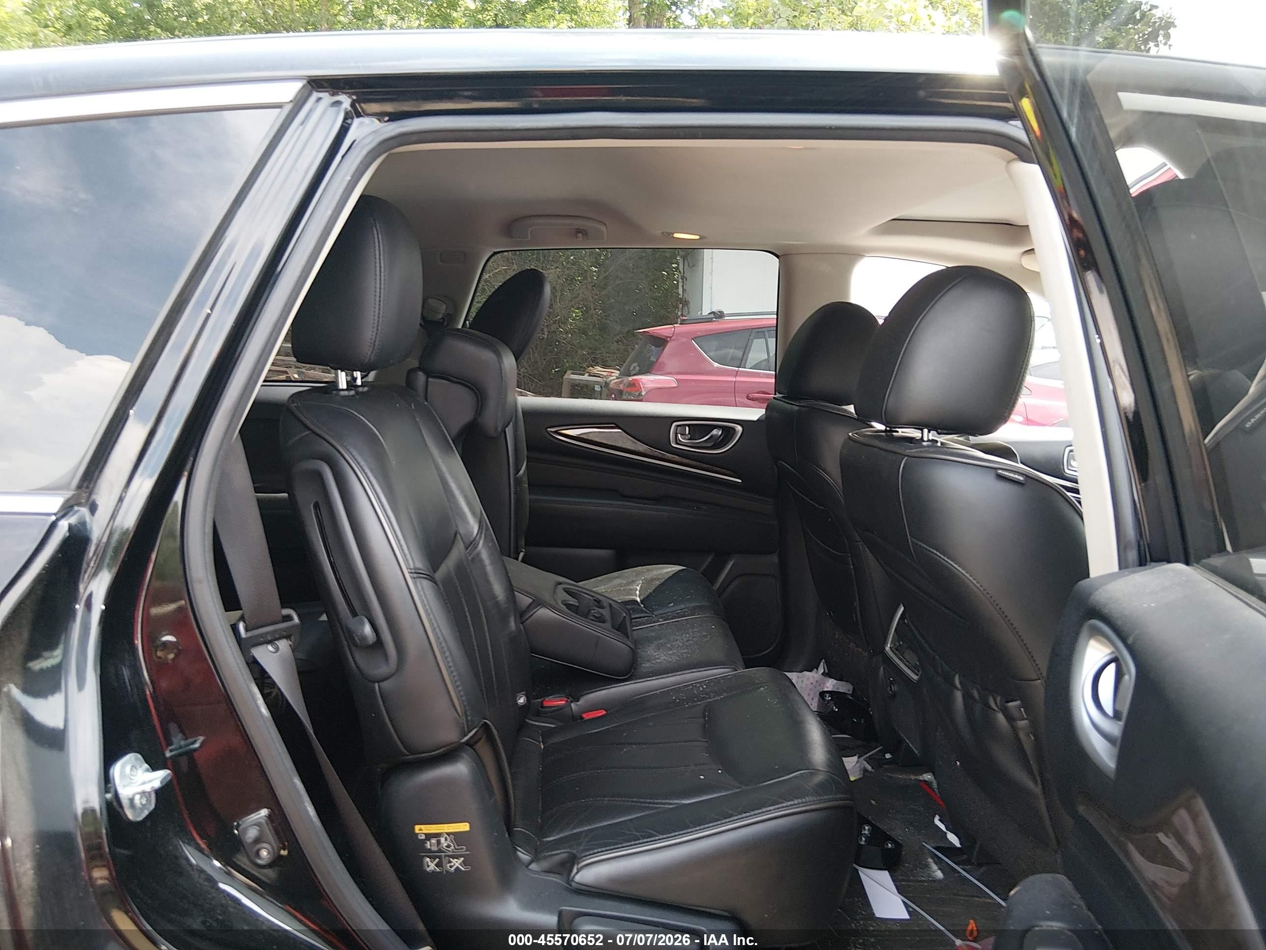 2015 Infiniti Qx60   Black vin: 5N1AL0MM6FC518545