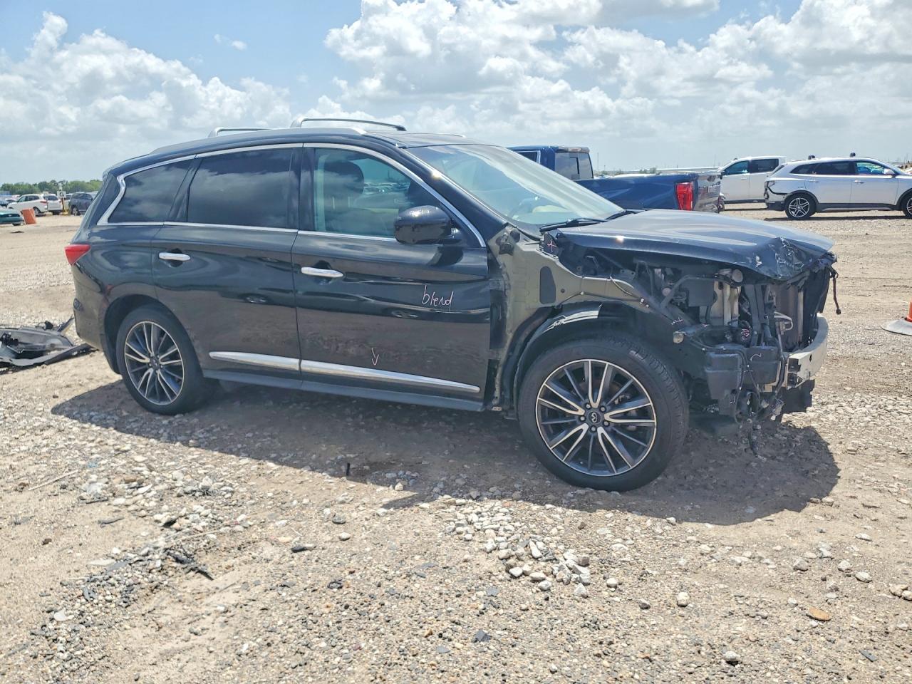 2015 Infiniti Qx60 Base Black vin: 5N1AL0MM6FC519839