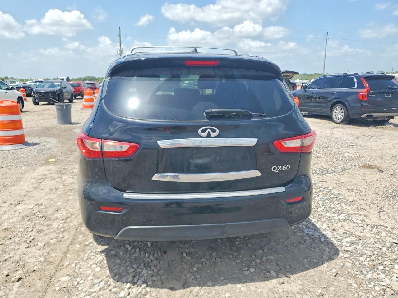 2015 Infiniti Qx60 Base Black vin: 5N1AL0MM6FC519839
