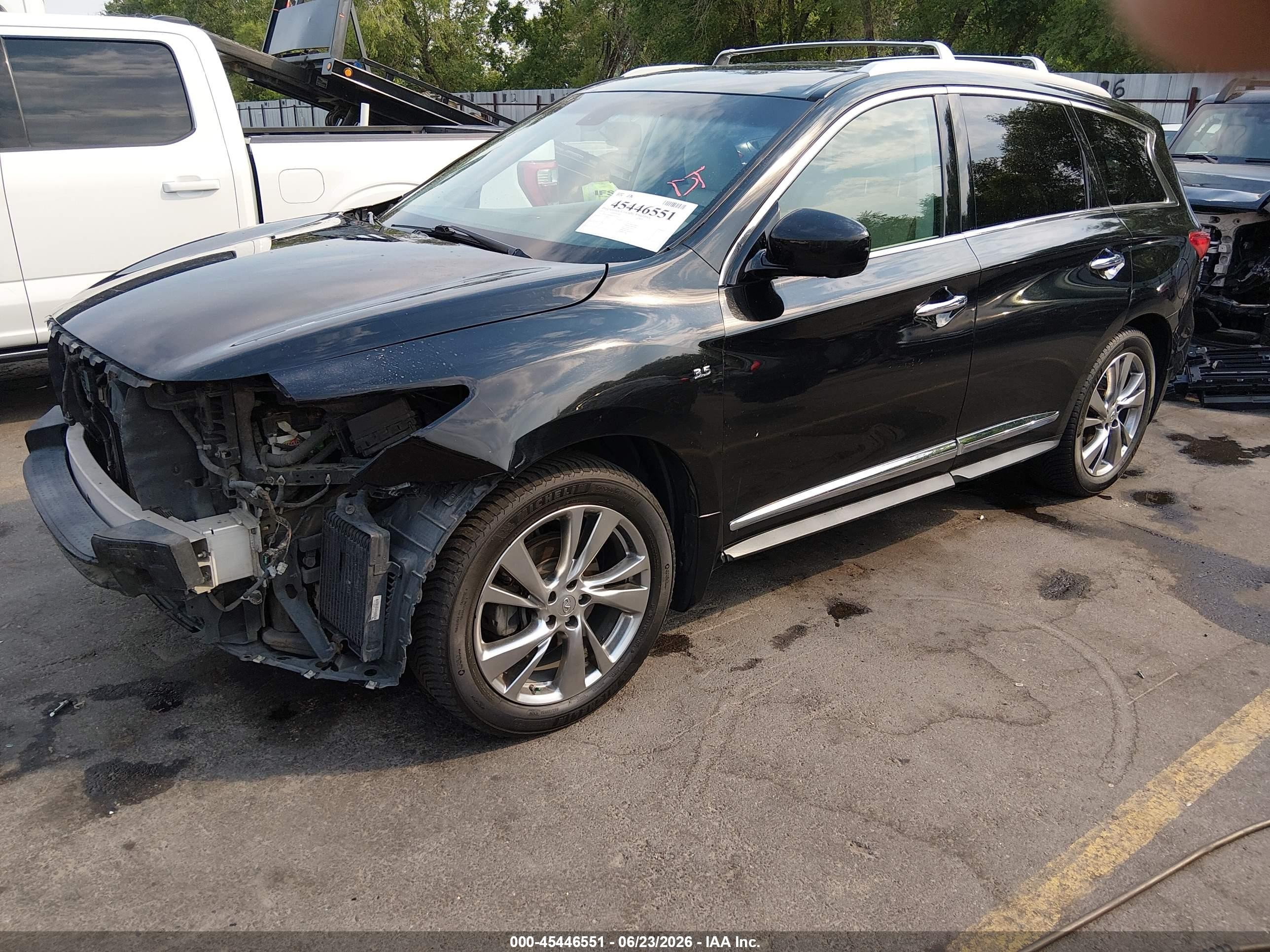 2015 Infiniti Qx60   Black vin: 5N1AL0MM6FC521414
