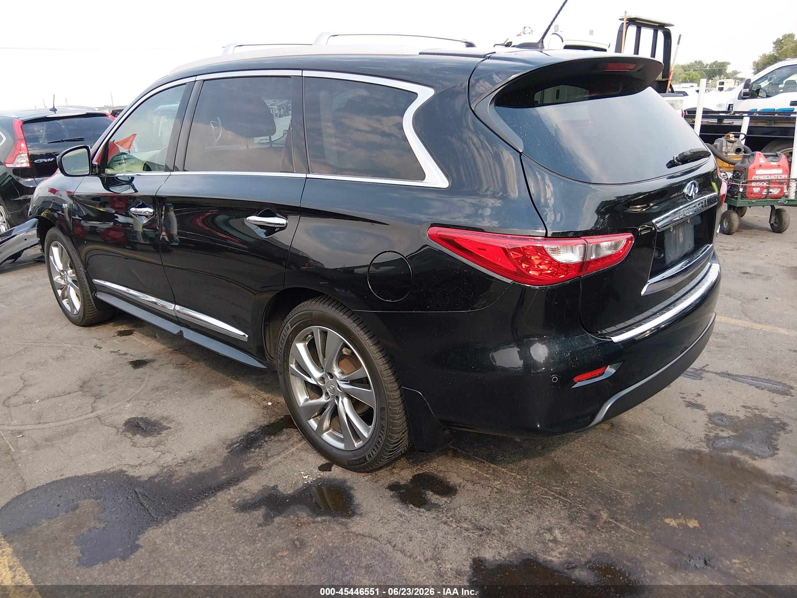 2015 Infiniti Qx60   Black vin: 5N1AL0MM6FC521414