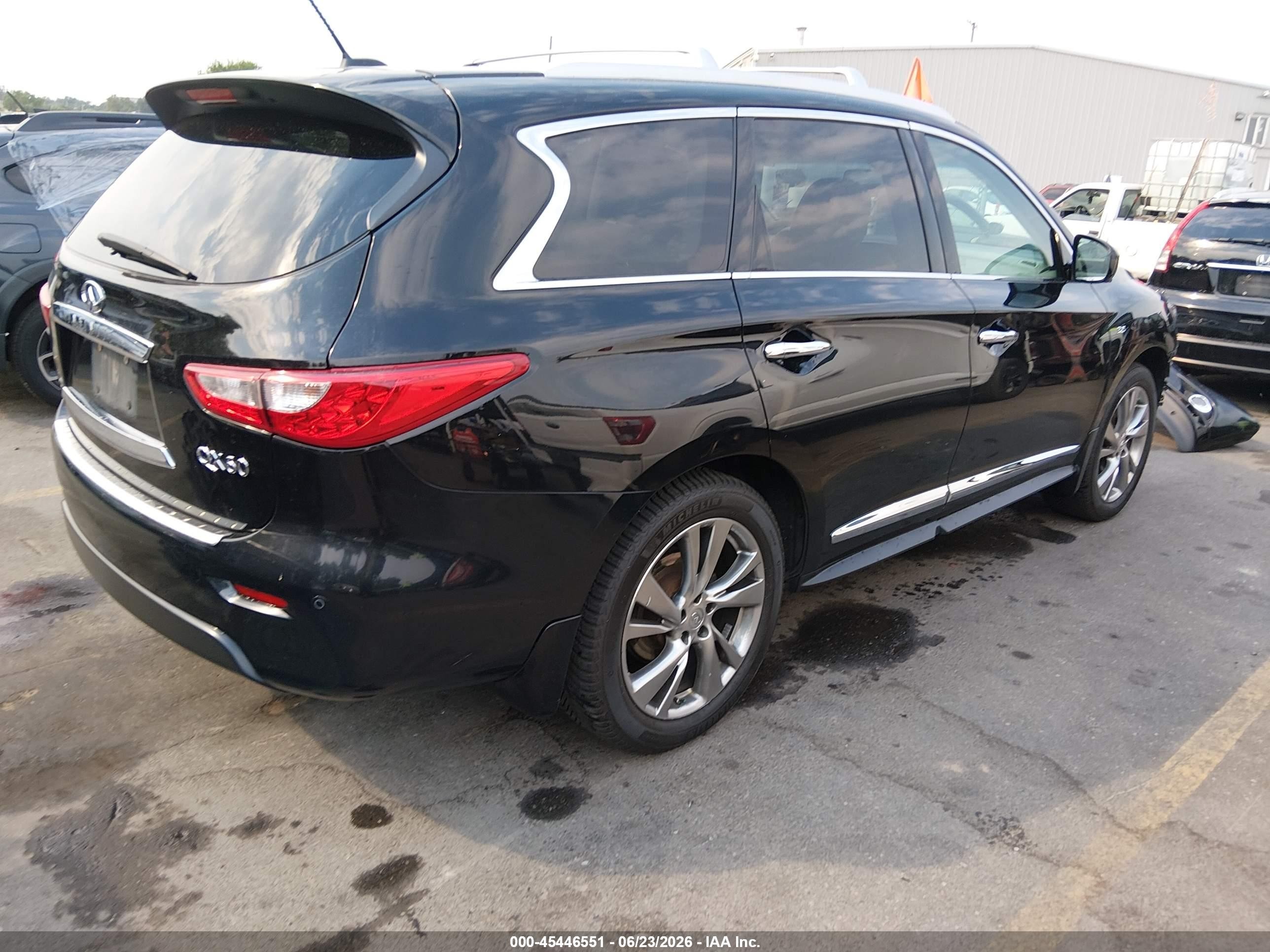 2015 Infiniti Qx60   Black vin: 5N1AL0MM6FC521414