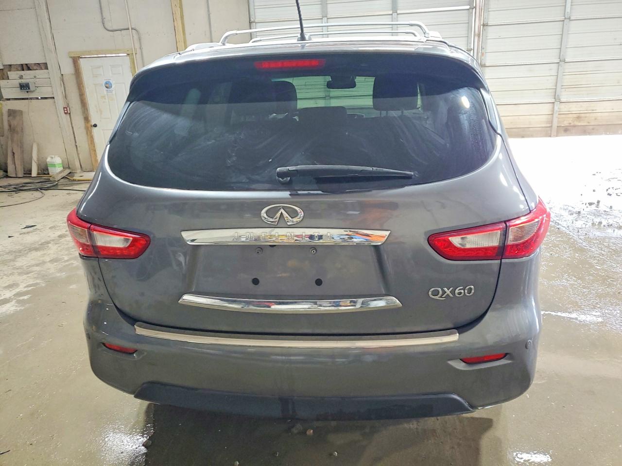 2015 Infiniti Qx60 Base Gray vin: 5N1AL0MM6FC527276