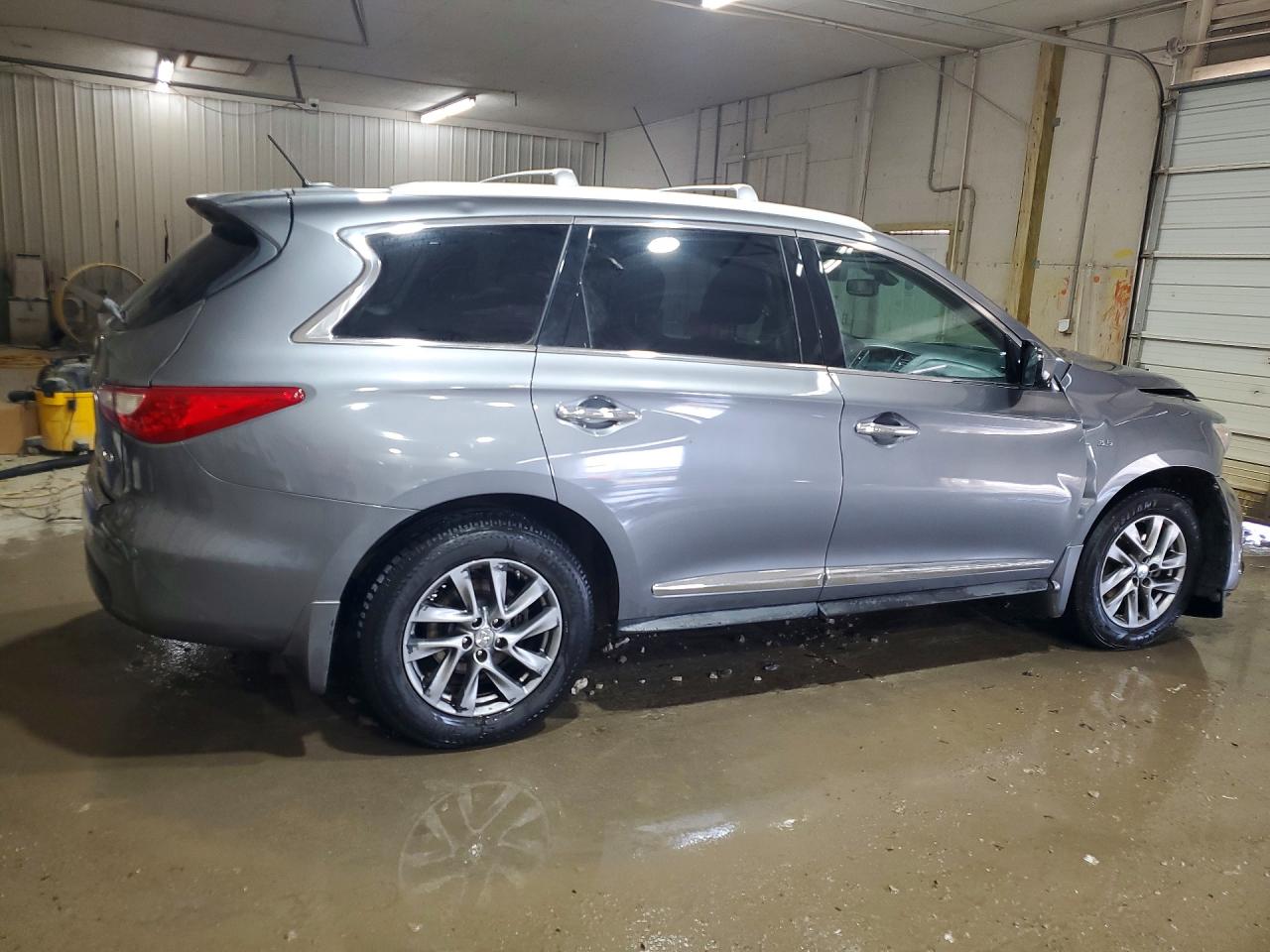 2015 Infiniti Qx60 Base Gray vin: 5N1AL0MM6FC527276