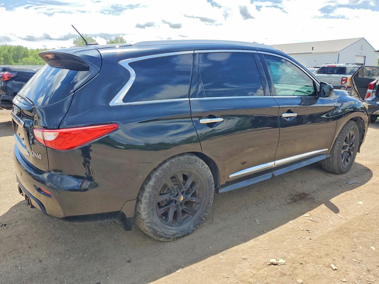 2015 Infiniti Qx60 Base Black vin: 5N1AL0MM6FC539489