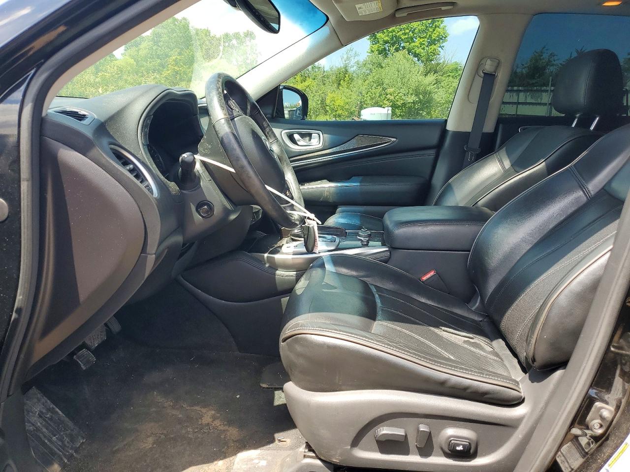 2015 Infiniti Qx60 Base Black vin: 5N1AL0MM6FC539489