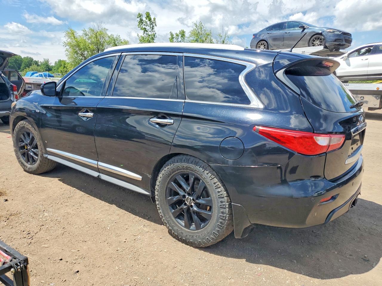 2015 Infiniti Qx60 Base Black vin: 5N1AL0MM6FC539489
