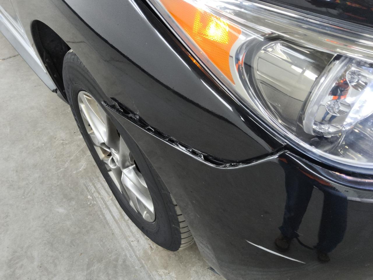 2015 Infiniti Qx60 Base Black vin: 5N1AL0MM6FC539508 Damage: Front Bumper, Misaligned, Repair Required