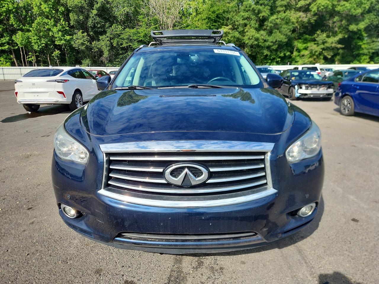 2015 Infiniti Qx60 Base Blue vin: 5N1AL0MM6FC544143