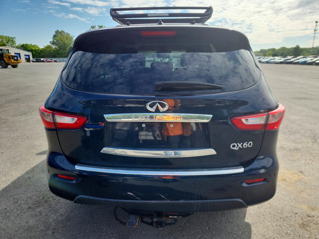 2015 Infiniti Qx60 Base Blue vin: 5N1AL0MM6FC544143