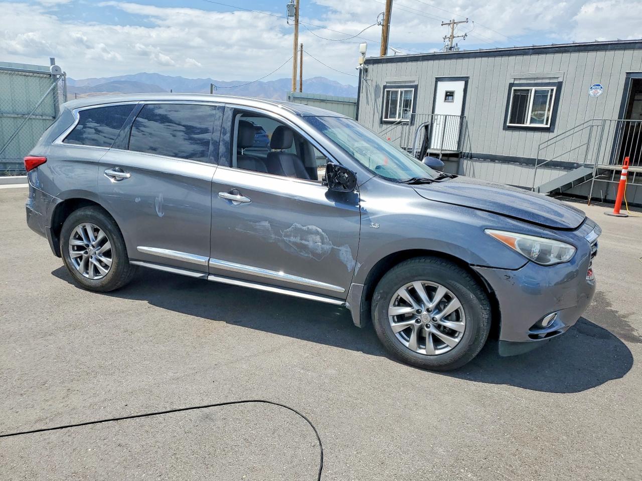 2015 Infiniti Qx60 Base Gray vin: 5N1AL0MM6FC546216