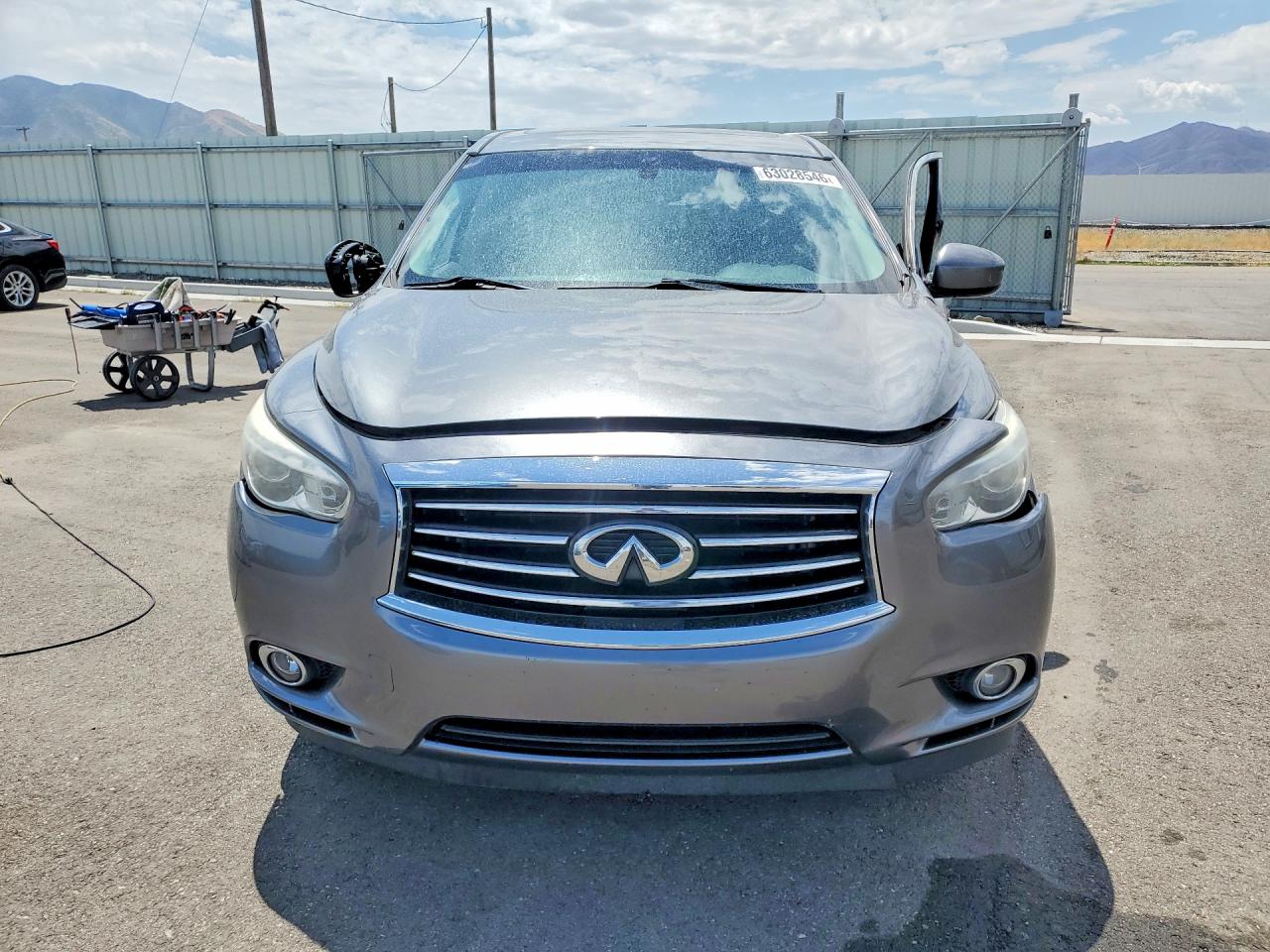 2015 Infiniti Qx60 Base Gray vin: 5N1AL0MM6FC546216