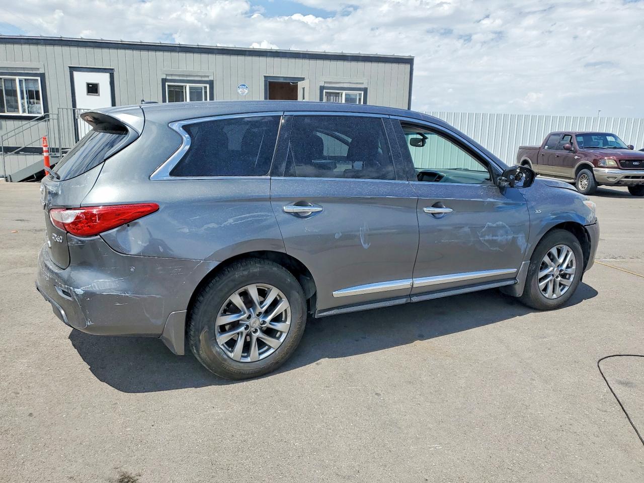 2015 Infiniti Qx60 Base Gray vin: 5N1AL0MM6FC546216