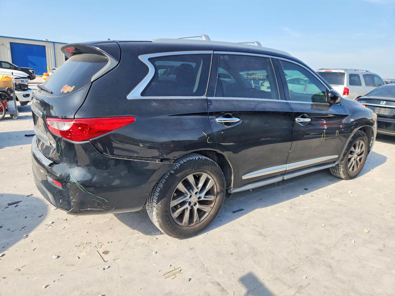 2015 Infiniti Qx60 Base Черный vin: 5N1AL0MM6FC550380