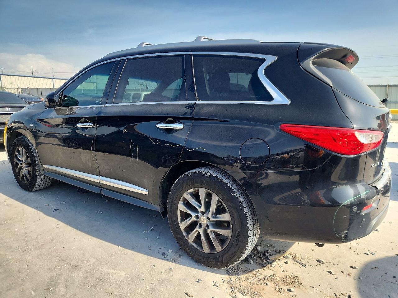 2015 Infiniti Qx60 Base Черный vin: 5N1AL0MM6FC550380