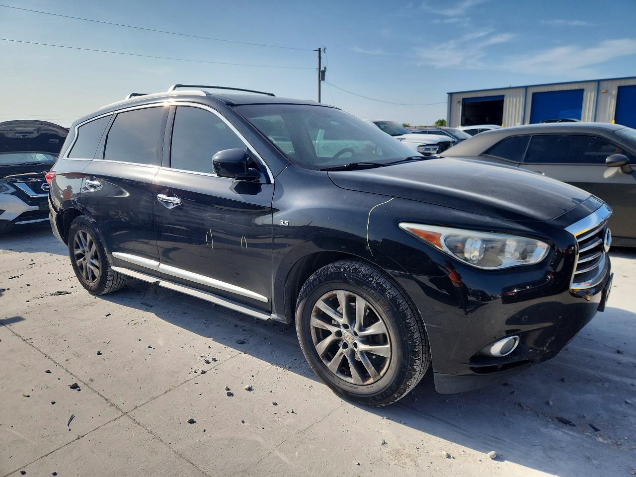 2015 Infiniti Qx60 Base Черный vin: 5N1AL0MM6FC550380