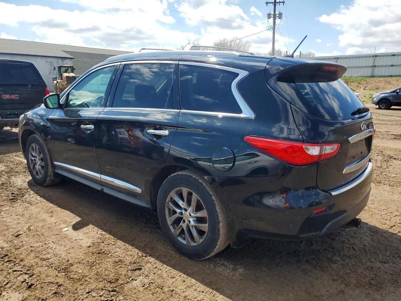 2015 Infiniti Qx60 Base Black vin: 5N1AL0MM6FC555739