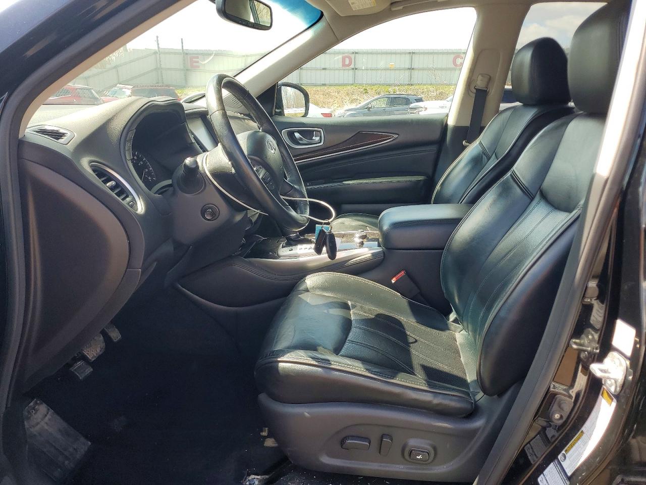2015 Infiniti Qx60 Base Black vin: 5N1AL0MM6FC555739