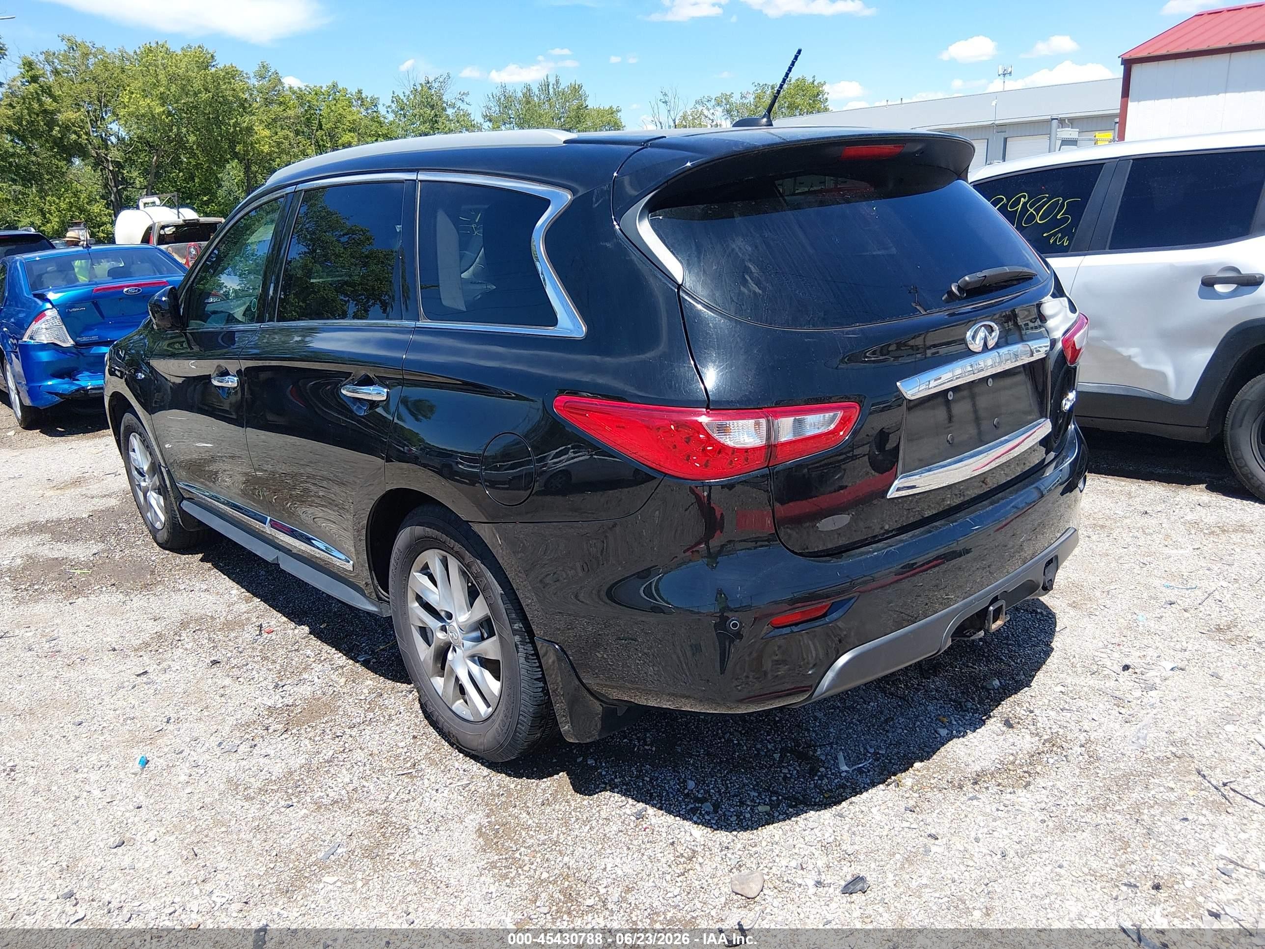 2015 Infiniti Qx60   Black vin: 5N1AL0MM6FC556051