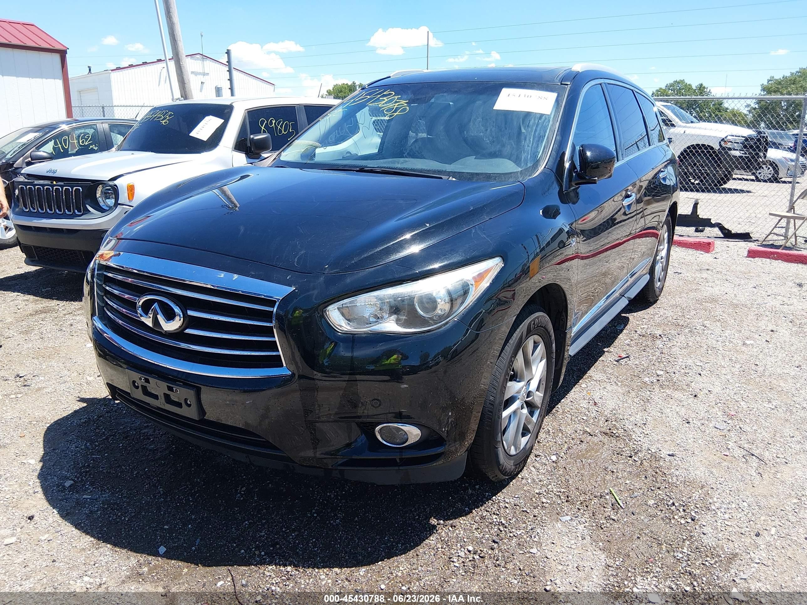 2015 Infiniti Qx60   Black vin: 5N1AL0MM6FC556051