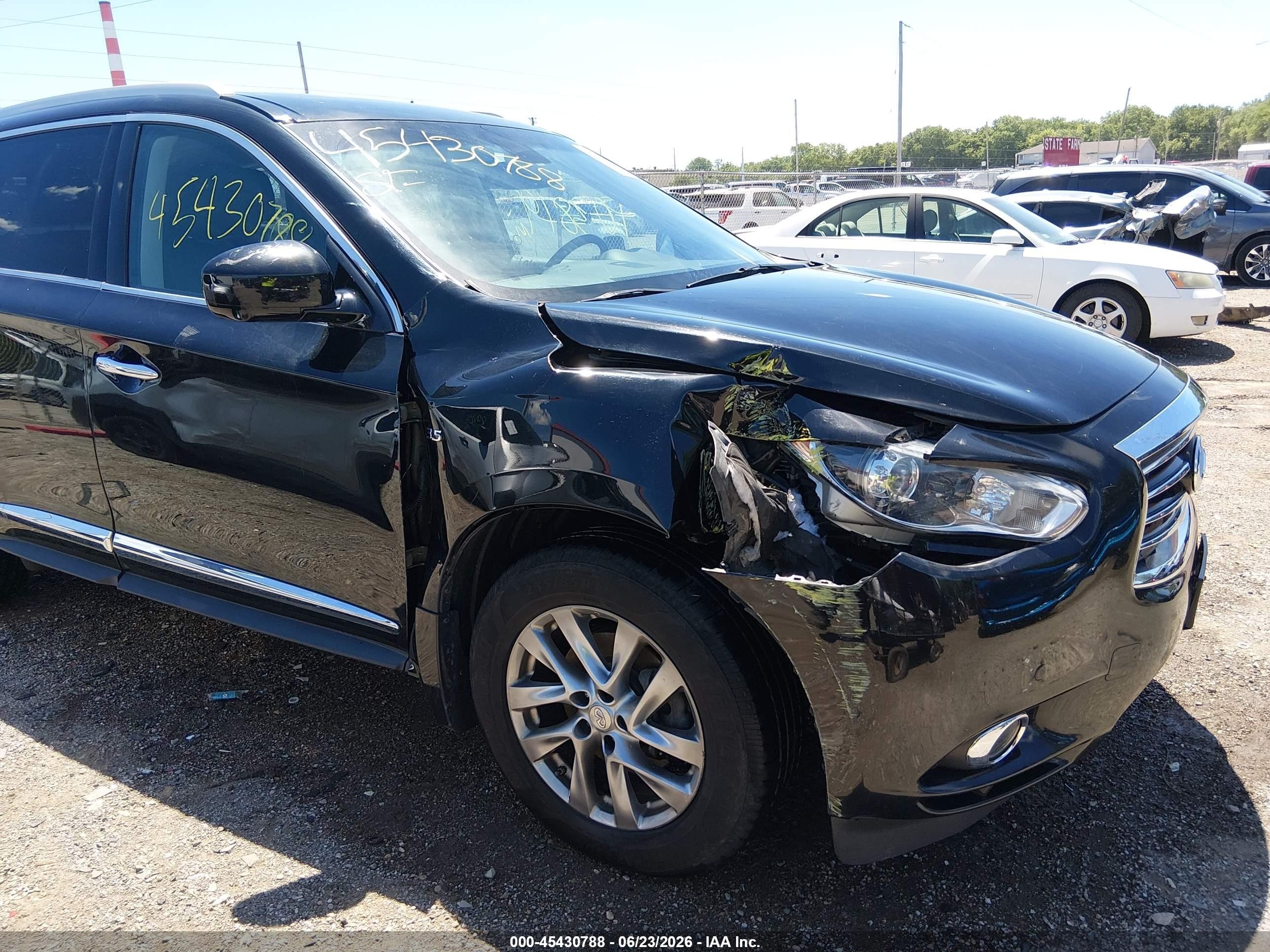 2015 Infiniti Qx60   Black vin: 5N1AL0MM6FC556051