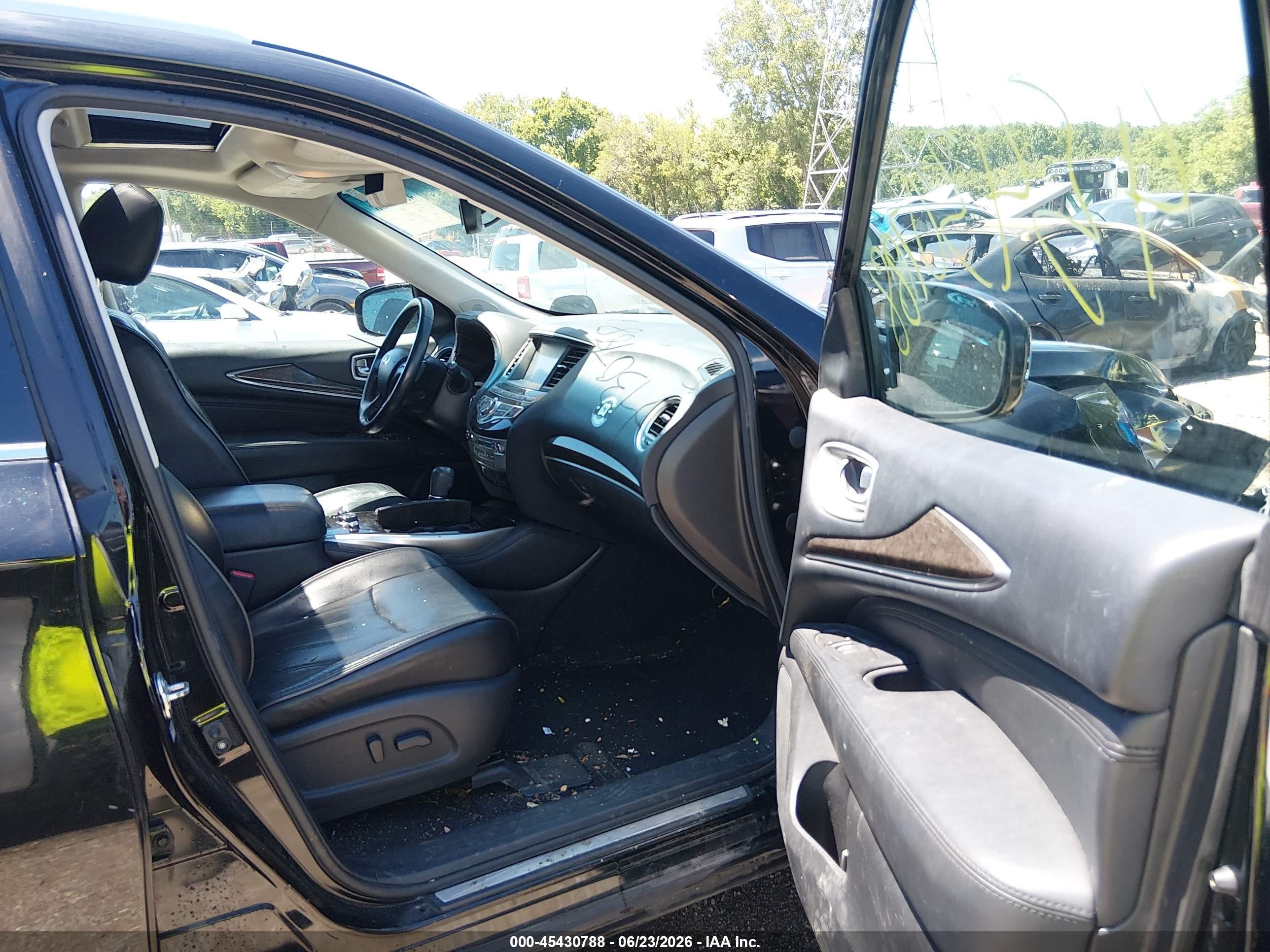 2015 Infiniti Qx60   Black vin: 5N1AL0MM6FC556051