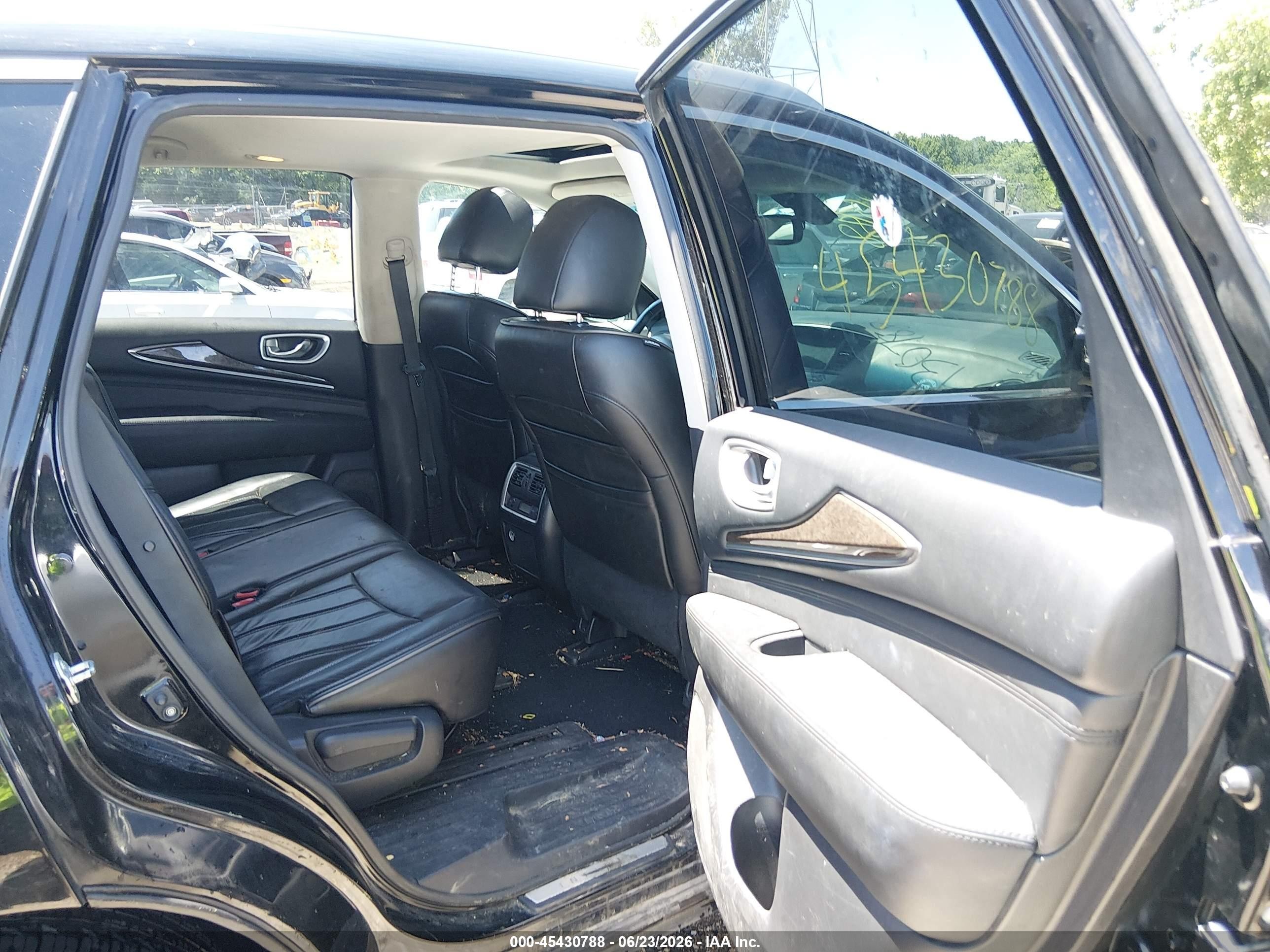 2015 Infiniti Qx60   Black vin: 5N1AL0MM6FC556051