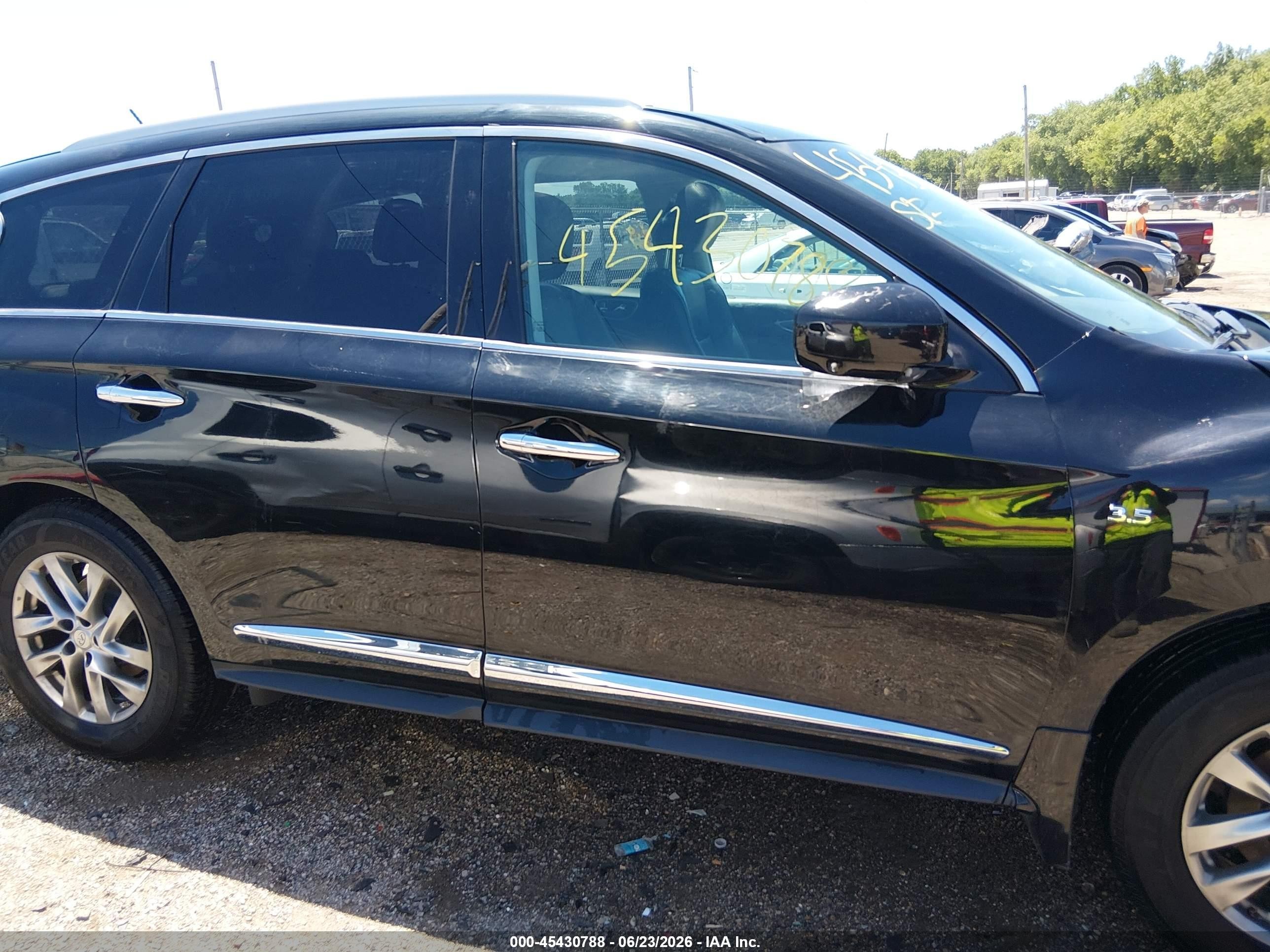 2015 Infiniti Qx60   Black vin: 5N1AL0MM6FC556051