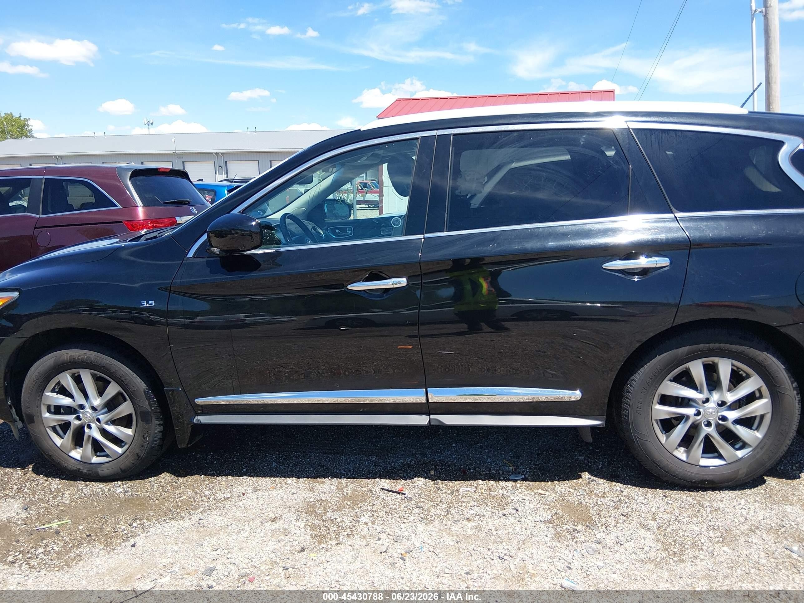 2015 Infiniti Qx60   Black vin: 5N1AL0MM6FC556051
