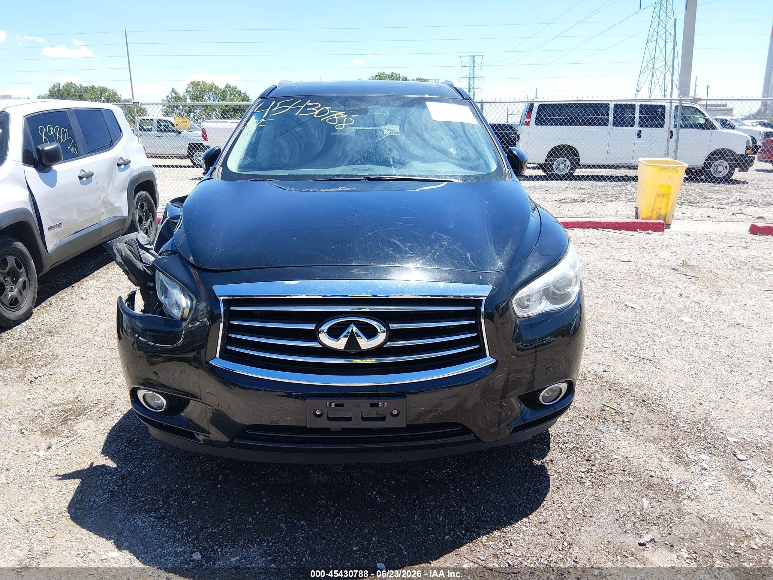 2015 Infiniti Qx60   Black vin: 5N1AL0MM6FC556051