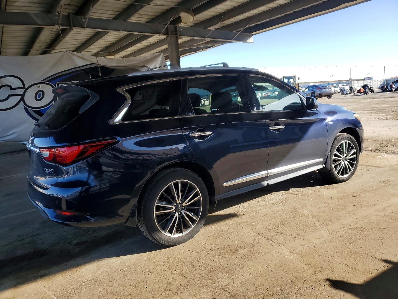 2016 Infiniti Qx60 Base Blue vin: 5N1AL0MM6GC511158